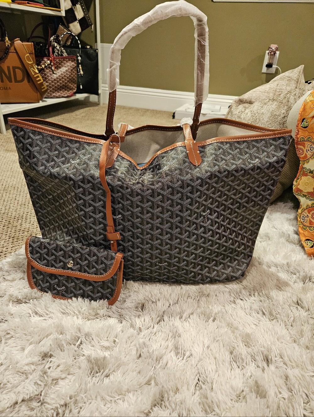 St. Louis GM Patterned Tote